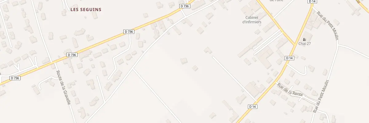 Plan du 5742 La Counillere à Rouillac