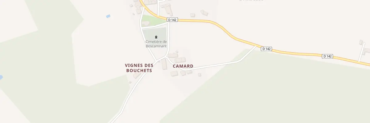 Plan du 5 Camard à Boscamnant