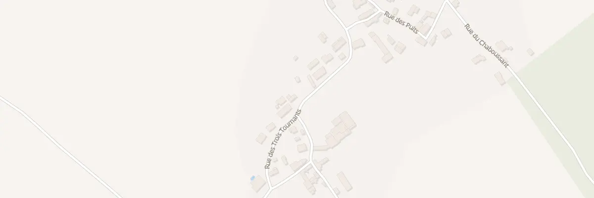 Plan du 20 Rue des Trois Tournants à Chey