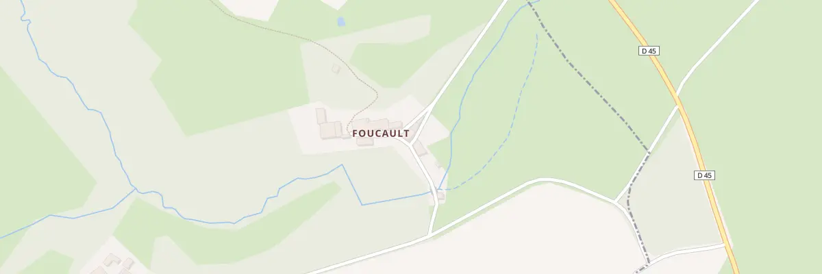 Plan du 1 Foucault à Sepvret