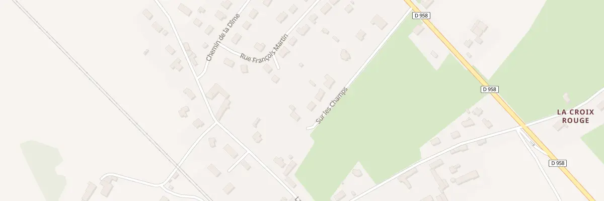 Plan du 9 Sur les Champs à Occagnes