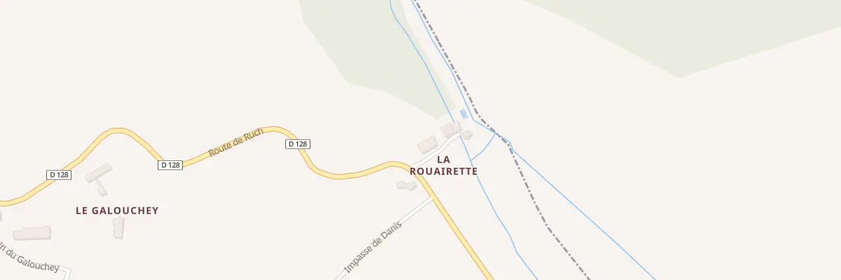 Plan du 3 La Rouairette à Mérignas