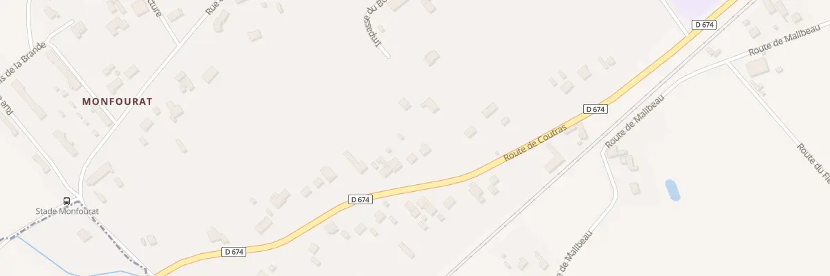 Plan du 425A Les Bruleries aux Églisottes-et-Chalaures