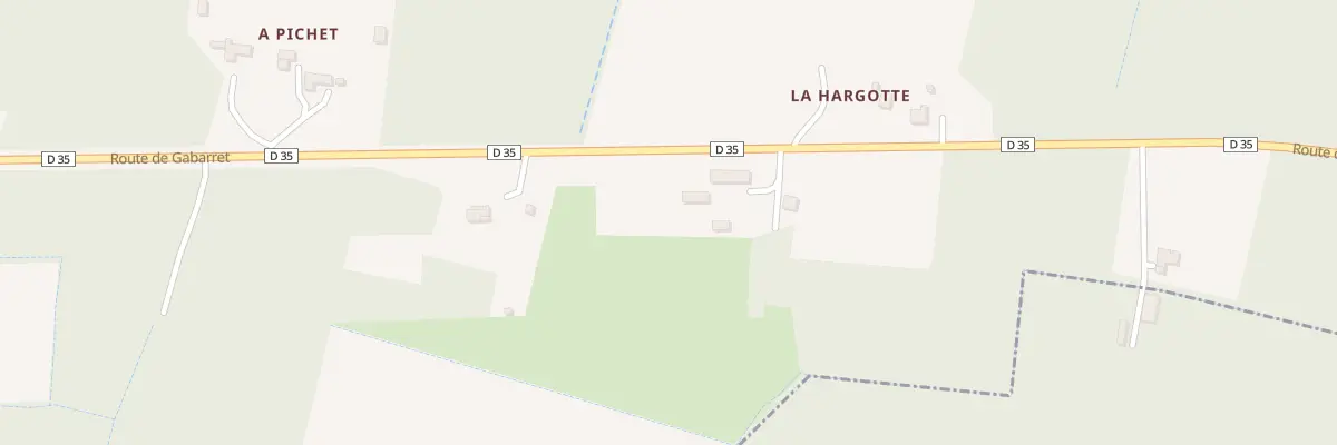 Plan du 8 Rte de Gabarret à Créon-d’Armagnac