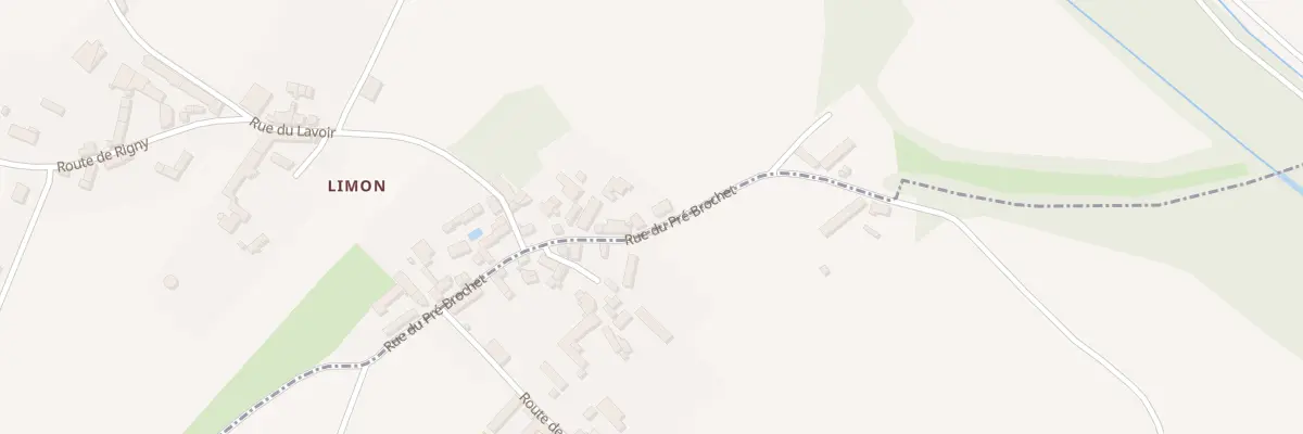 Plan du 9 Rue du Pré Brochet à Curçay-sur-Dive