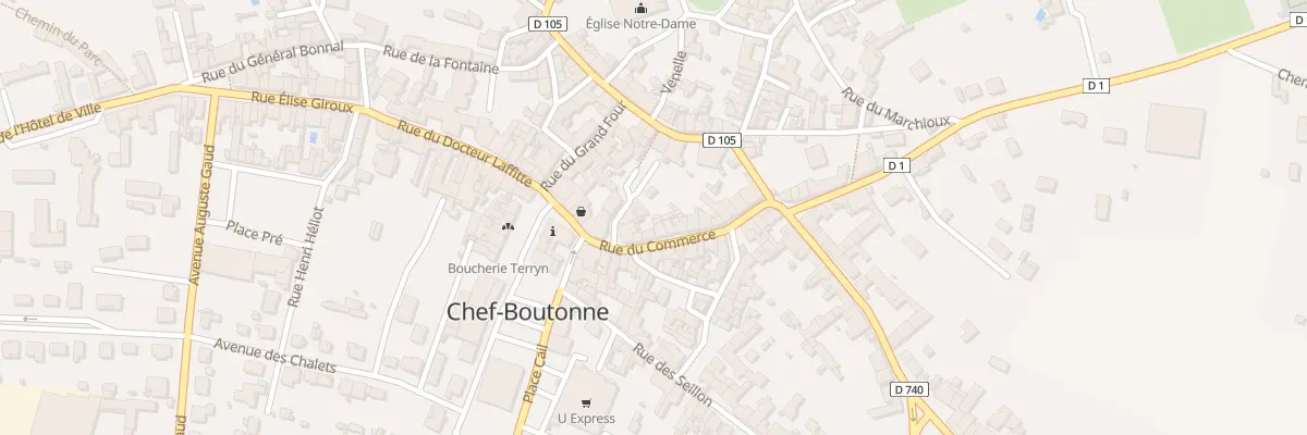 Plan du 2 Pl du Petit Maure à Chef-Boutonne