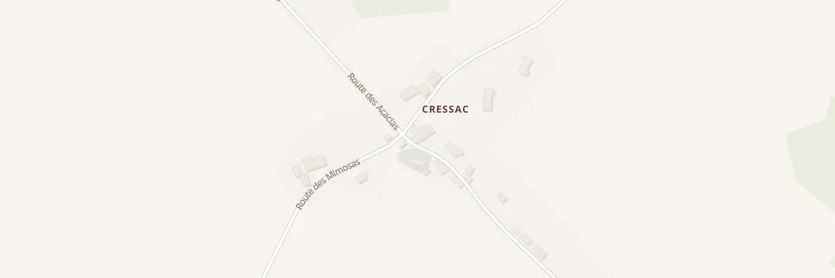 Plan du 5061 Cressac à La Genétouze