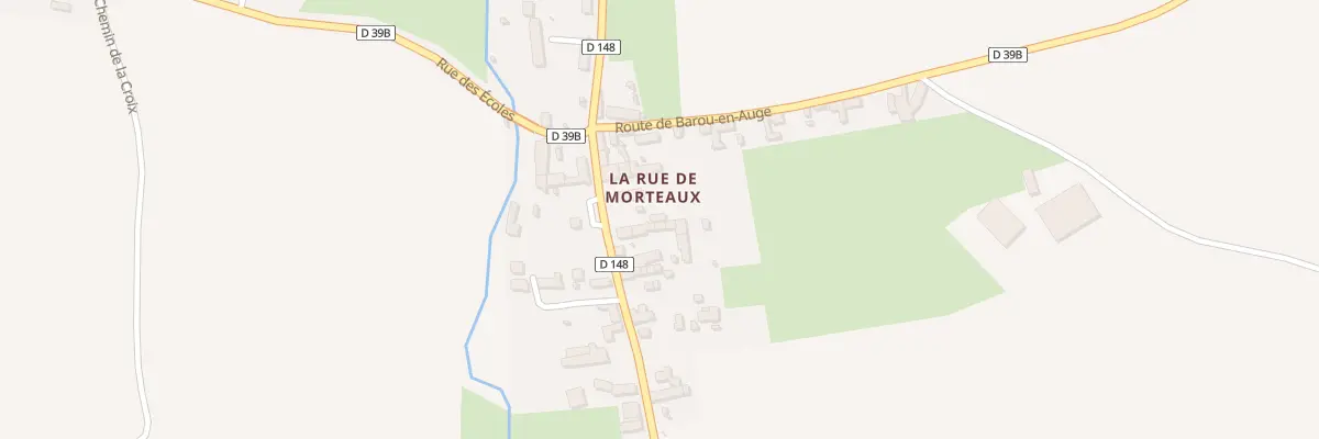 Plan du 11 Rte de Beaumais à Morteaux-Coulibœuf