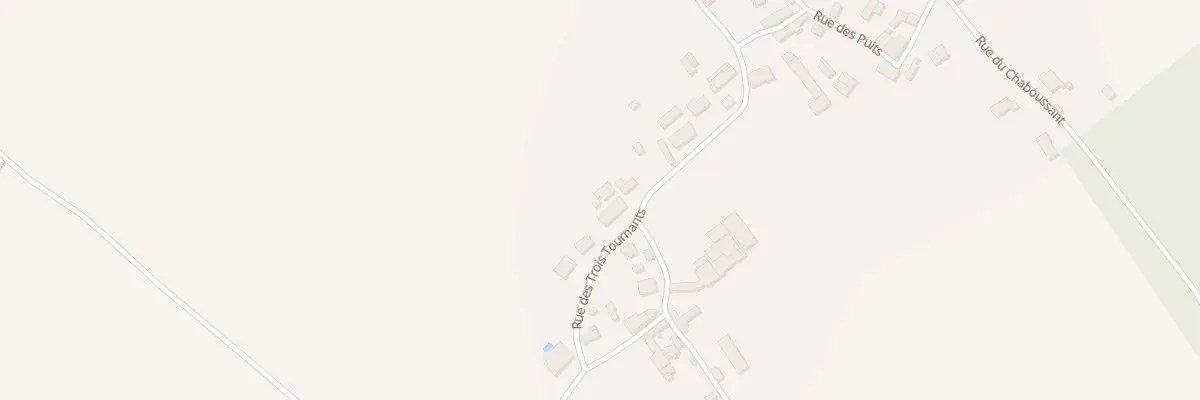 Plan du 22 Rue des Trois Tournants à Chey