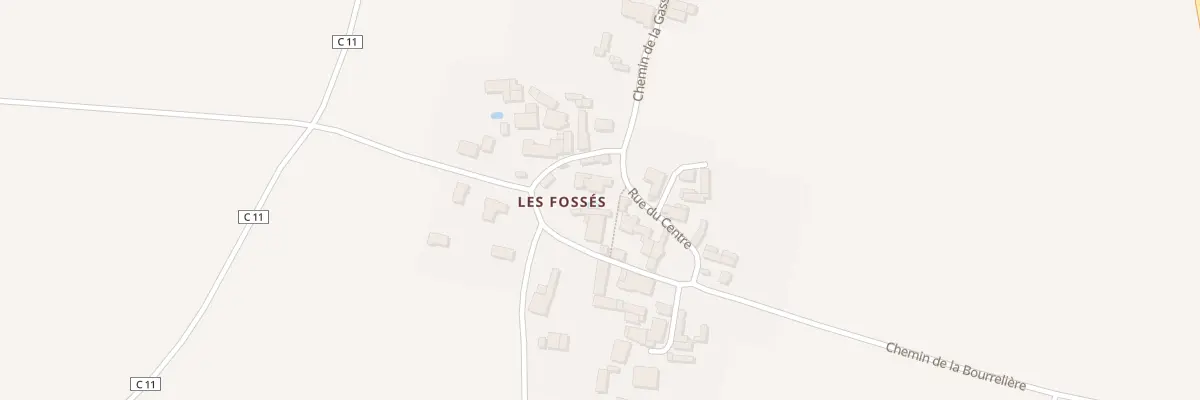 Plan du 9 Rue du Centre à Pamproux