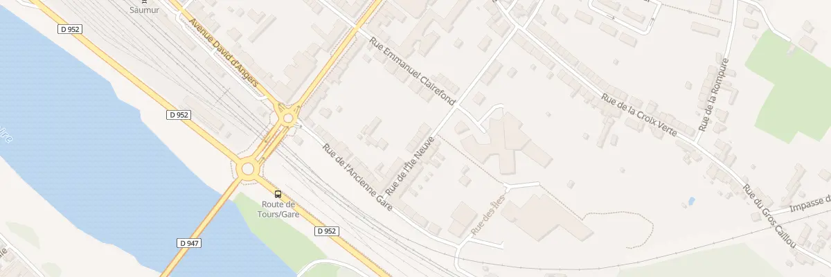 Plan du 85 Rue de l’Ile Neuve à Saumur