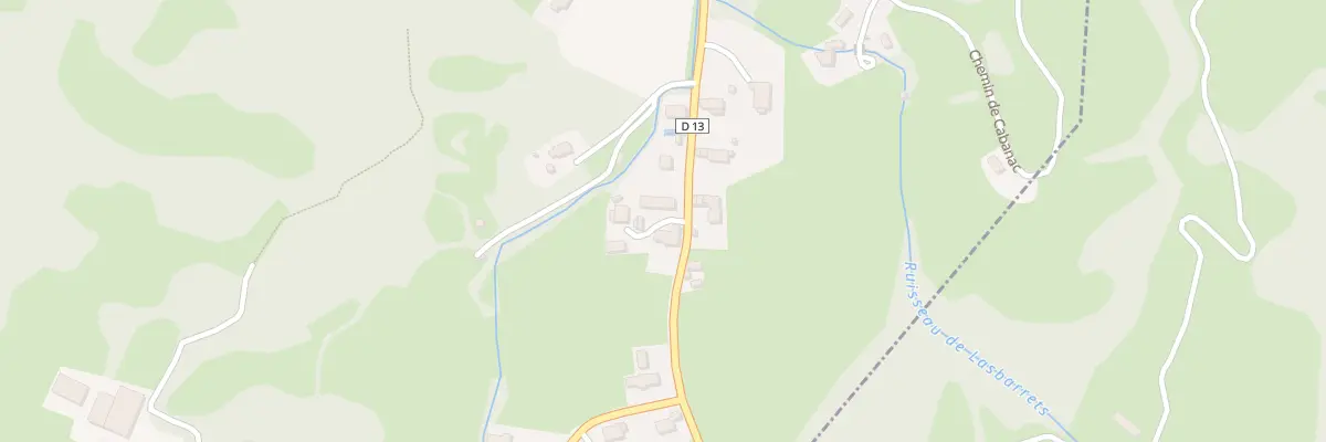 Plan du 12 Rte d’Argelès à Boô-Silhen