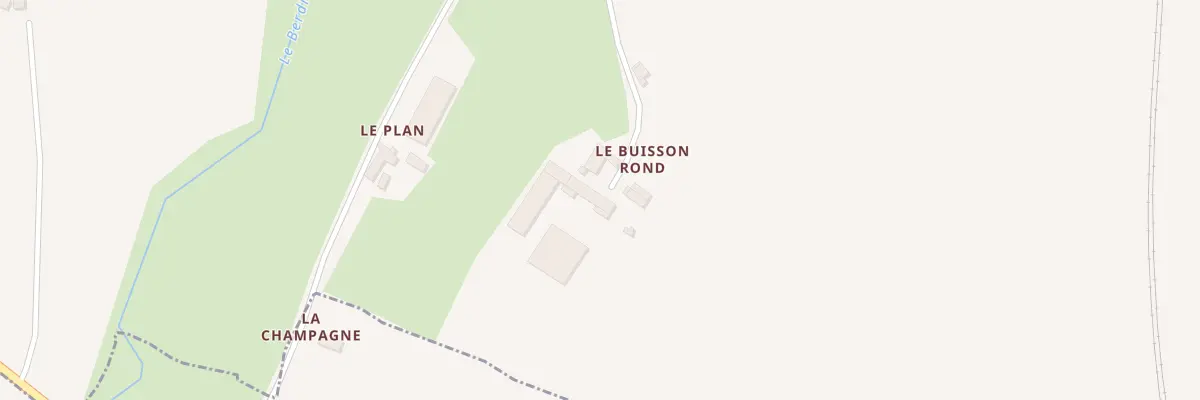 Plan du 5085 Buisson Rond à Crissé