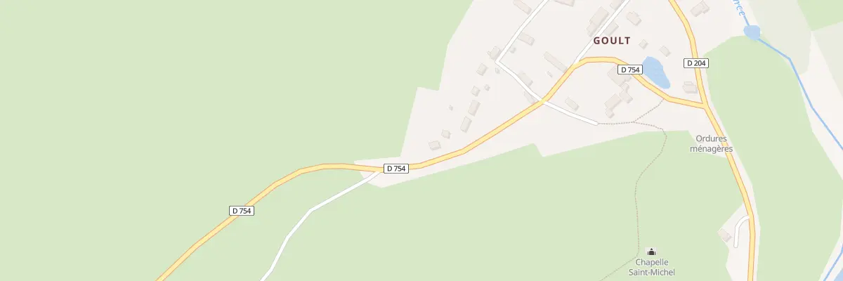 Plan du 340 Rte de Montgommeries à La Lande-de-Goult