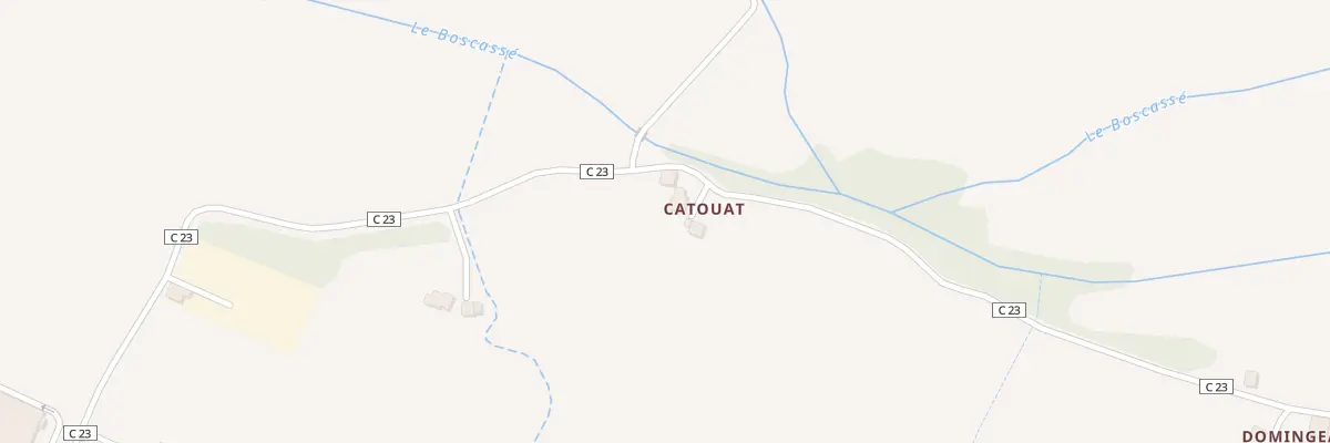 Plan du 724 Rte des Barthères à Riscle