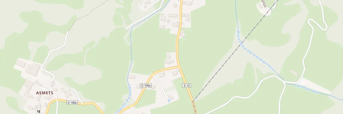 Plan du 18 Rte d’Argelès à Boô-Silhen