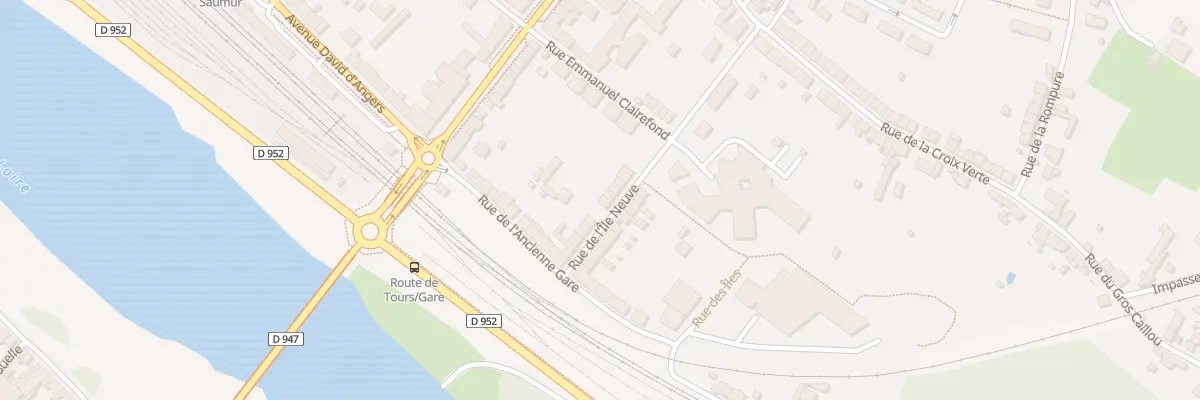 Plan du 69 Rue de l’Ile Neuve à Saumur