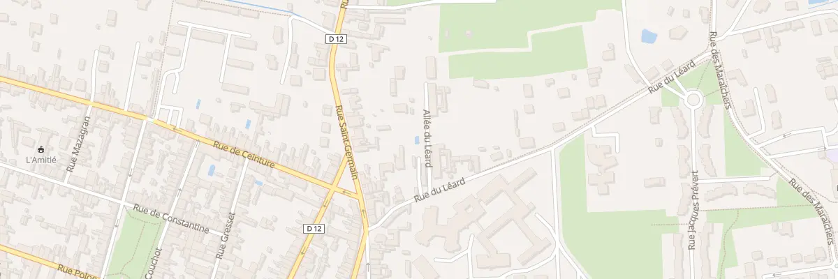 Plan du 13 Rue du Léard à La Flèche