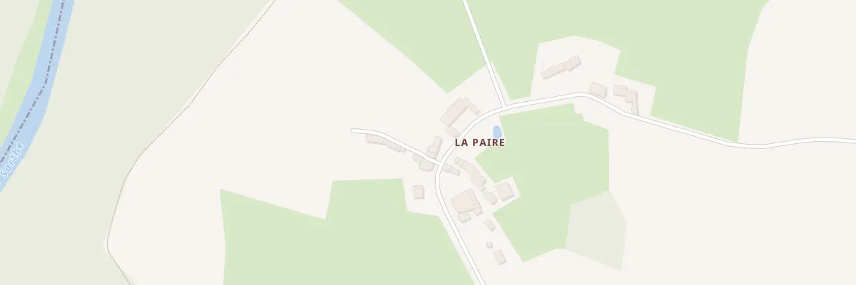 Plan du 8 La Paire à Saint-Léonard-des-Bois