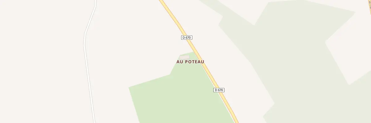Plan du 1 Au Poteau à Saint-Hilaire-du-Bois