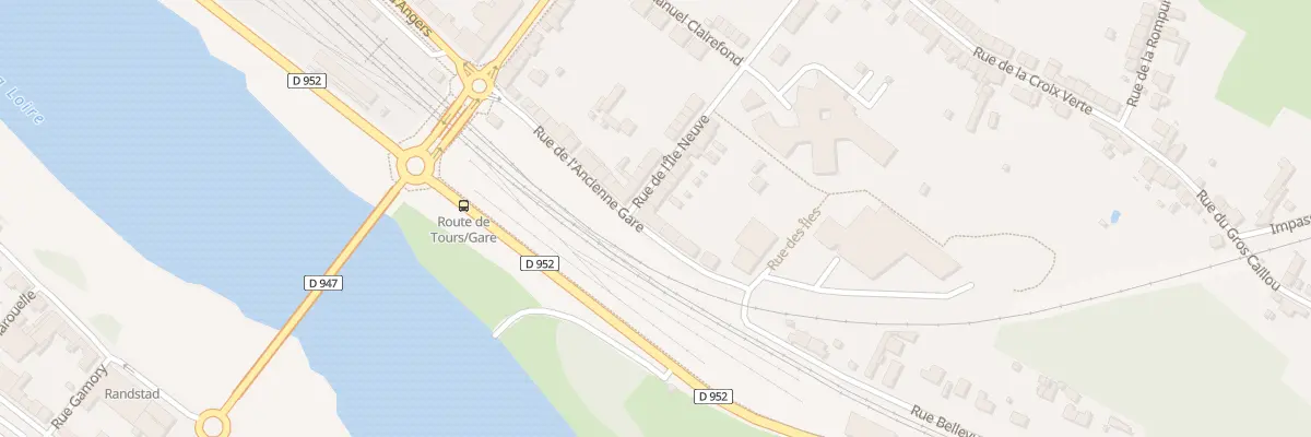 Plan du 12 Rue de l’Ile Neuve à Saumur