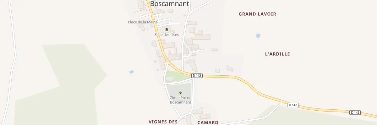 Plan du 2 Pl Pierre Godineau à Boscamnant