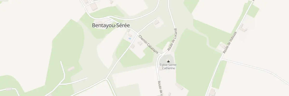 Plan de Che Palay à Bentayou-Sérée