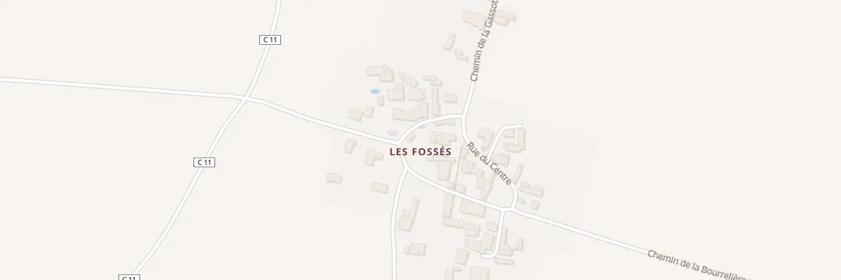 Plan du 3 Rue des Douves à Pamproux