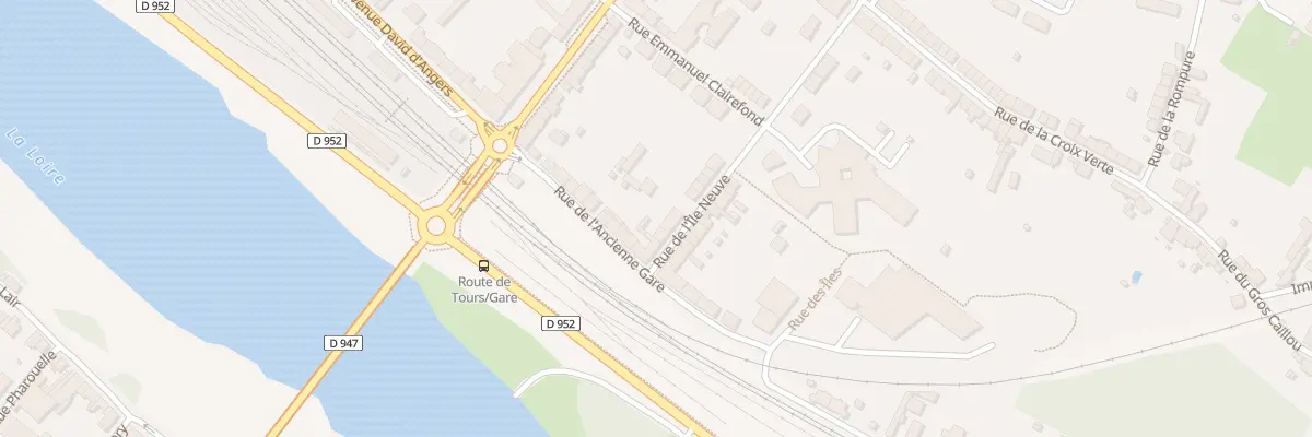 Plan du 45 Rue de l’Ile Neuve à Saumur