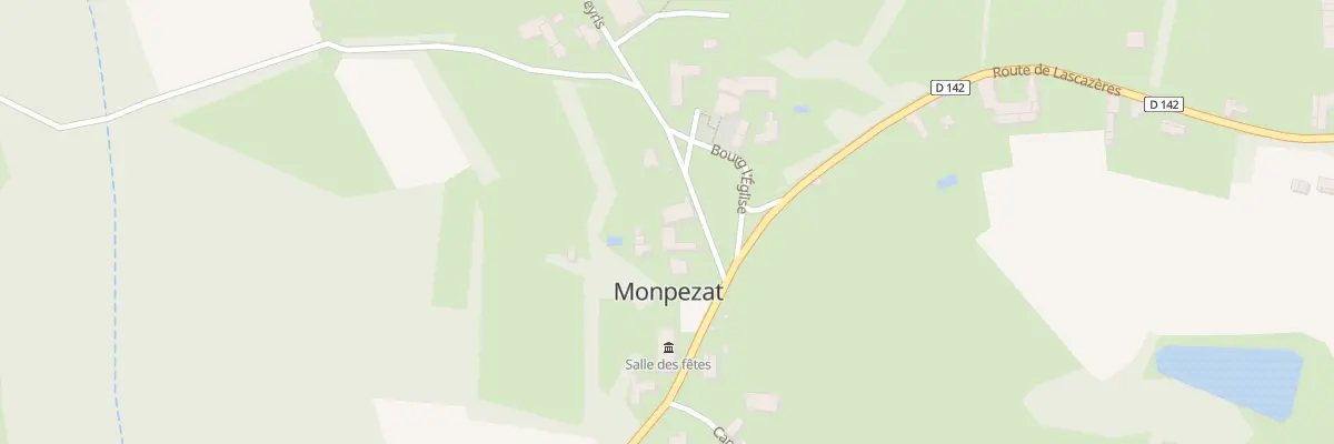 Plan du 3 Che Peyris à Monpezat