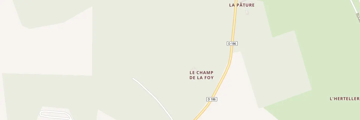 Plan du 5059 Les Patures à La Lande-Chasles