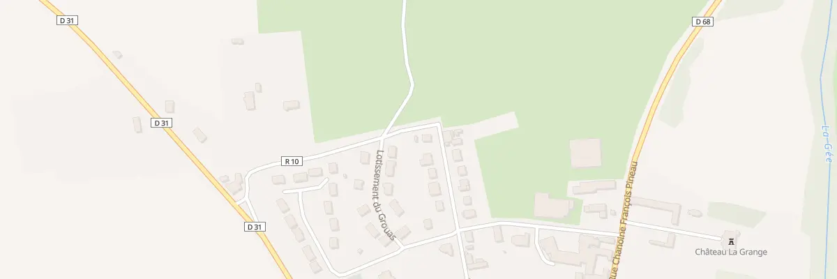 Plan du 5120 Bd de la Gare à Vallon-sur-Gée