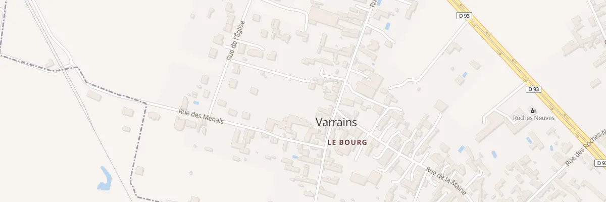 Plan du 46 Rue du Ruau à Varrains