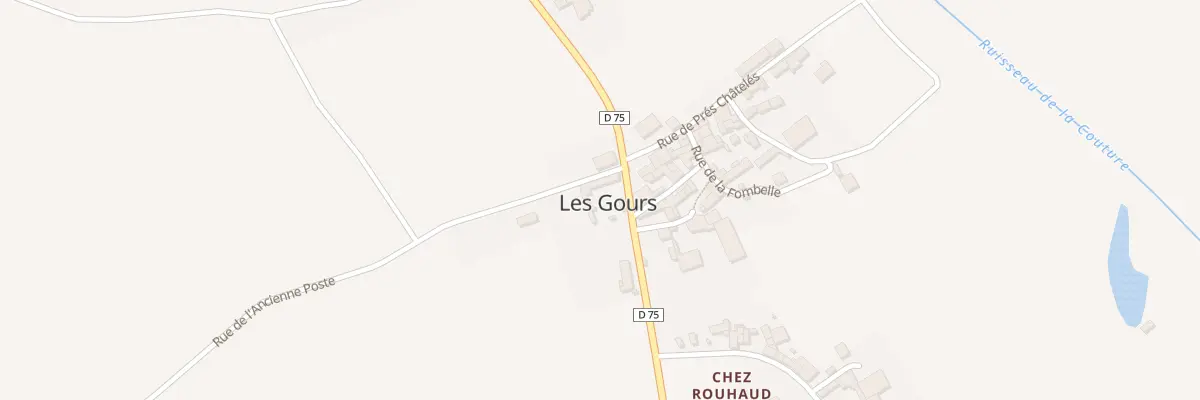 Plan du 2 Pl Mouclier aux Gours
