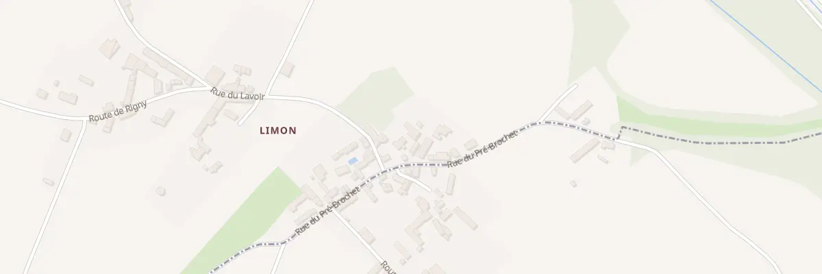 Plan du 7 Rue du Pré Brochet à Curçay-sur-Dive