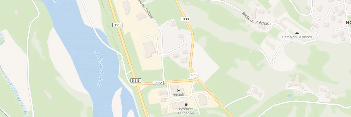 Plan du 10 Rue du Sailhet à Beaucens