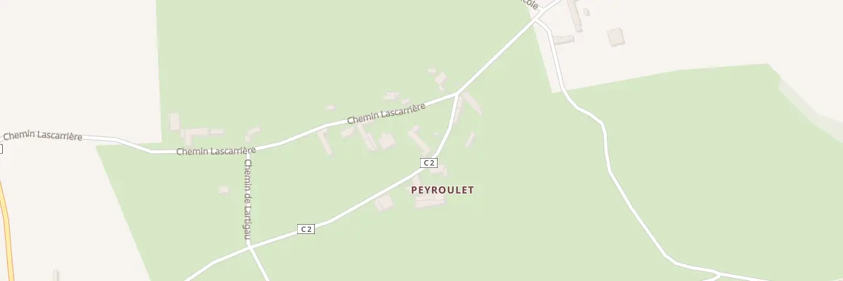 Plan du 5 Rte de Vidouze à Luc-Armau
