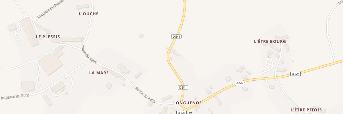 Plan du 2 Rte de la Croix Béziers à L’Orée-d’Écouves