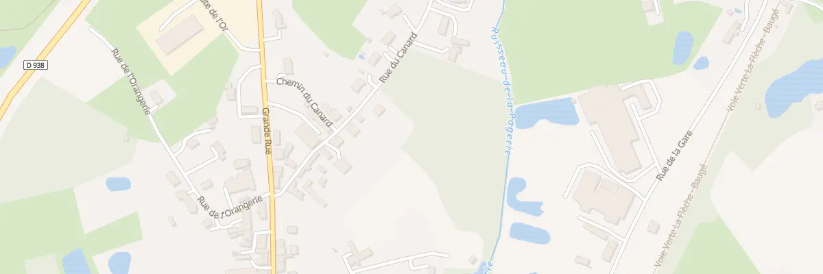 Plan du 11 Rue du Canard à Baugé-en-Anjou