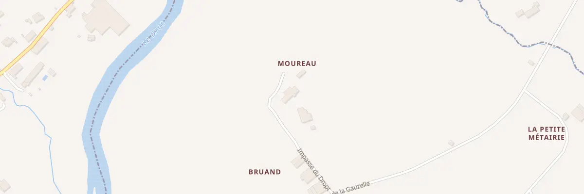 Plan du 3 Moureau aux Esseintes