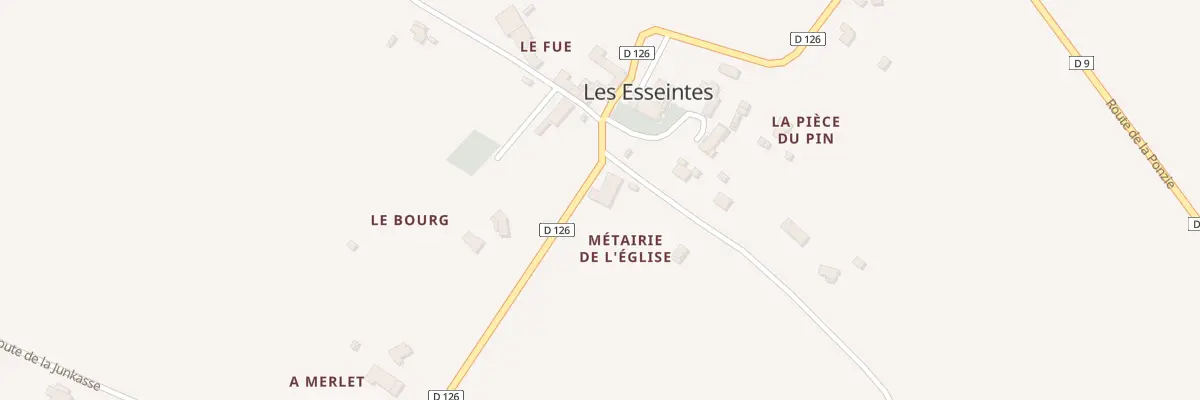 Plan du 3 Metairie de l’Eglise aux Esseintes
