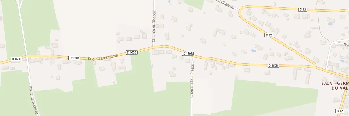Plan du 29 Rue du Montafoin à La Flèche