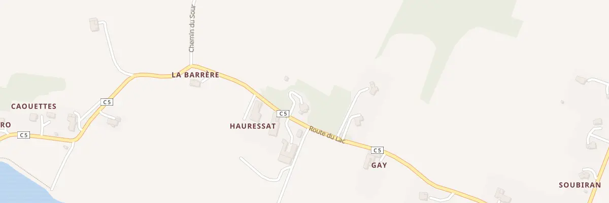 Plan du 5068 Lalanne à Saint-Martin-d’Armagnac