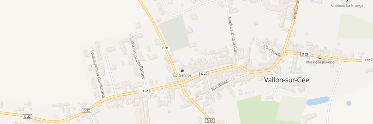 Plan du 32 Grande Rue à Vallon-sur-Gée