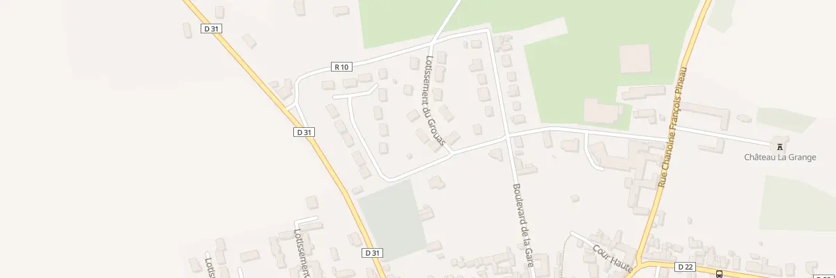 Plan du 4B Lot du Grouas à Vallon-sur-Gée