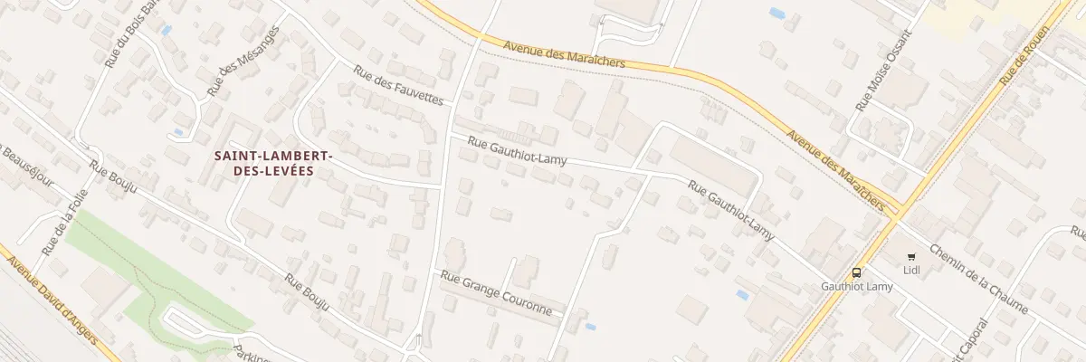 Plan du 273 Rue Gauthiot Lamy à Saumur