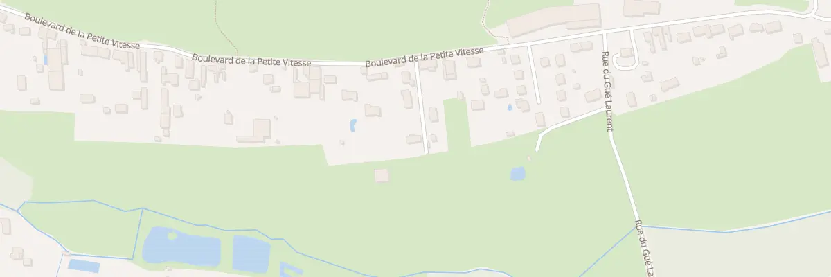 Plan du 84 Bd de la Petite Vitesse à La Flèche