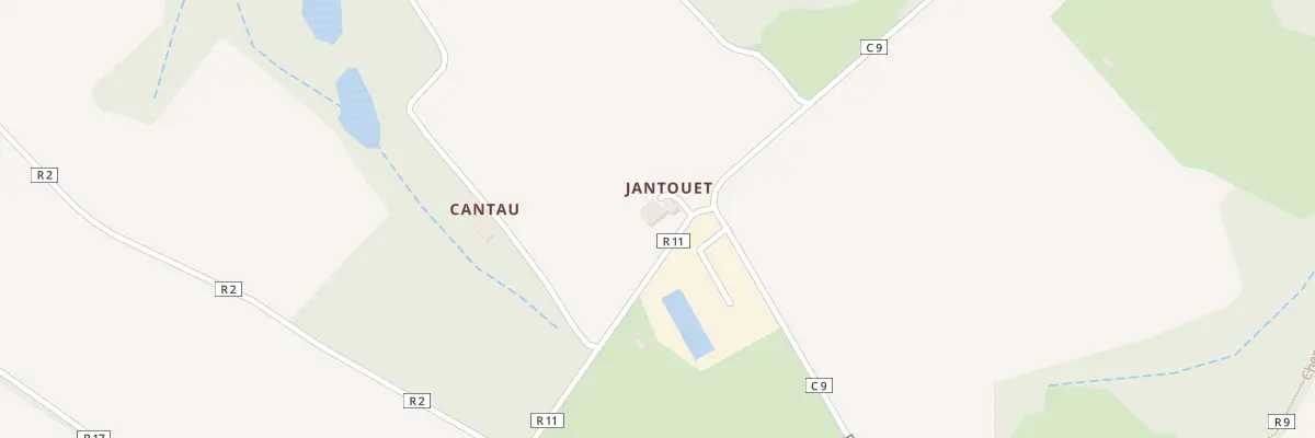 Plan du 2 Rte de Jantouet à Caupenne-d’Armagnac