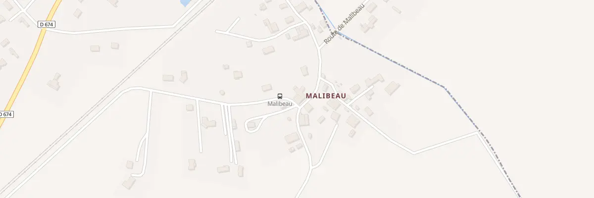 Plan du 186 Malibeau aux Peintures