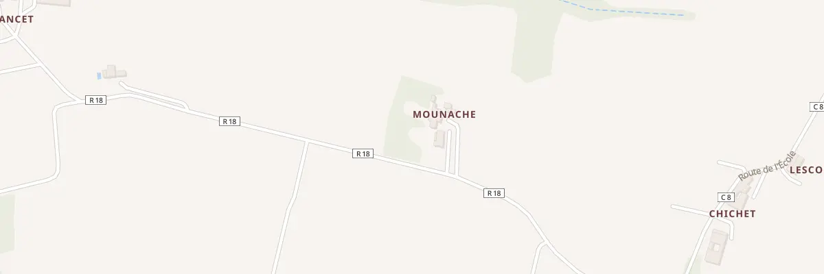 Plan du 5035 Mounache à Saint-Martin-d’Armagnac